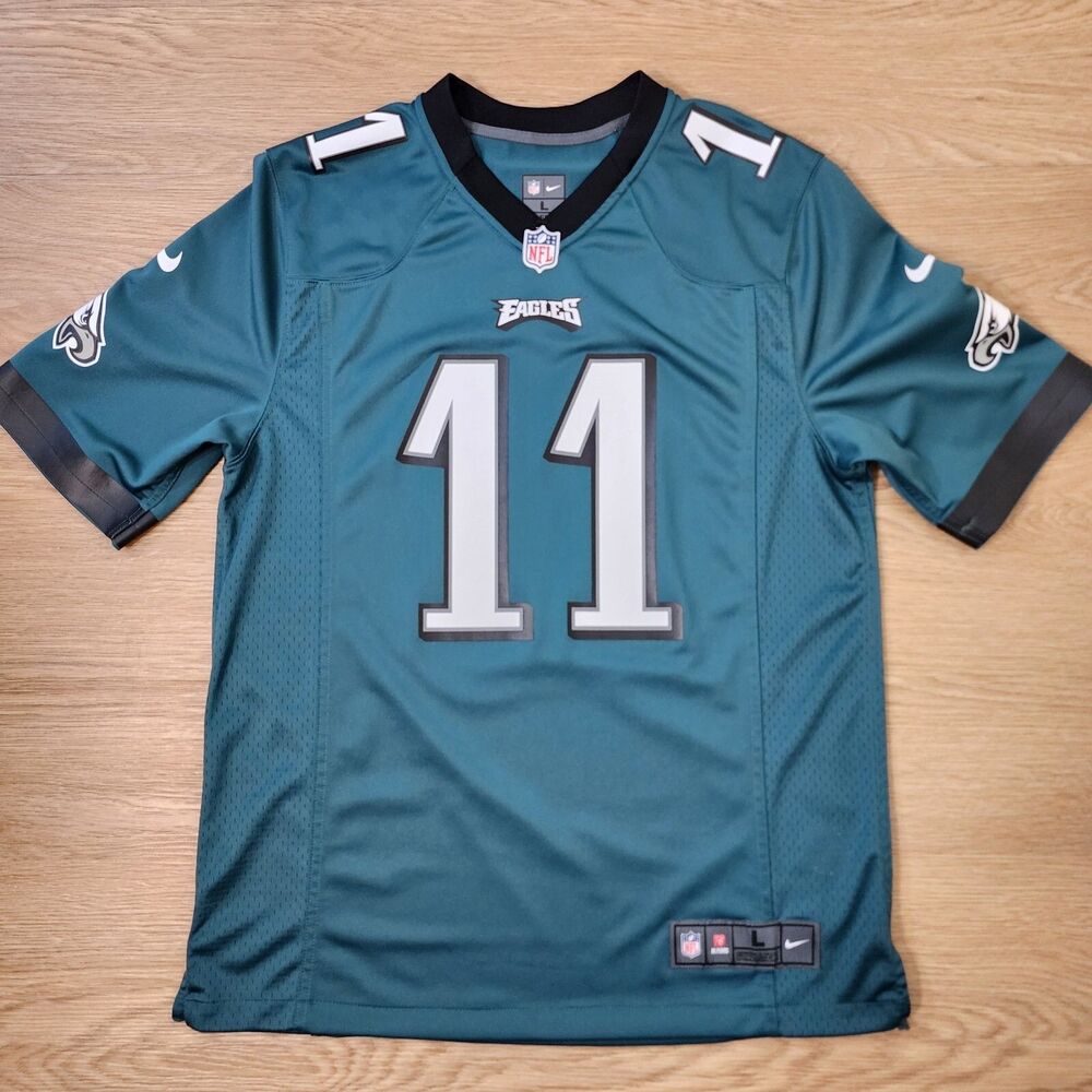 Nike Teal and Black Men's Jersey
